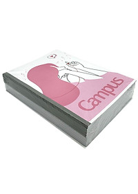 Vở Couple B5 Kẻ Ngang Có Chấm 120 Trang ĐL 70g/m2 - Campus NB-BCOU120 (Mẫu Màu Giao Ngẫu Nhiên)