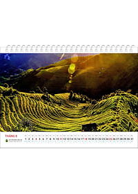 Lịch bàn Phong Cảnh Vùng Cao 2024 Cơm Có Thịt - Quỹ Trò Nghèo Vùng Cao