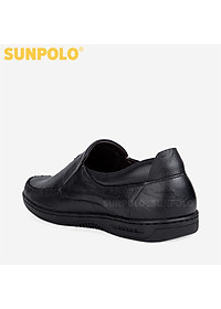 Giày Lười Nam Da Bò SUNPOLO SU4016 (Đen, Nâu)