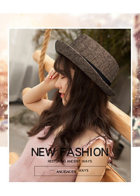 Mũ Phớt Cao Bồi Nam Nữ Phong Cách Mỹ,  Nón Phớt Cao Bồi Miền Viễn Tây Phong Cách Trẻ Trung Năng Động-HÀNH CHÍNH HÃNG