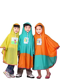 Áo mưa cánh bướm trẻ em Rando Poncho dành cho các bé có độ tuổi từ (2 tuổi đến 12 tuổi) tương đương với các size từ số 1 đến số 5 ( GIAO MÀU NGÂU NHIÊN)
