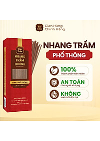 Nhang Trầm Hương – Hộp Đỏ | Bảo Trầm – Hương Trầm Tự Nhiên, Hương Dịu Nhẹ, Thắp Hằng Ngày