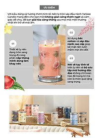 Nến ly tròn sáp đậu nành Yankee Candle size L (567g) - Pink Sands