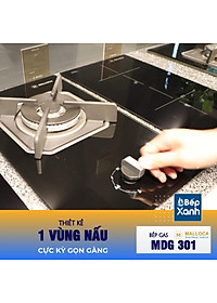 Bếp gas âm DOMINO Malloca MDG 301 - Công suất 4600W, Mâm đốt Sabaf Ý - Hàng chính hãng