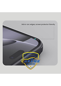 Ốp Lưng Dành Cho iPhone 16 Pro Nillkin Dạng Sần Viền Silicon - Hàng Chính Hãng