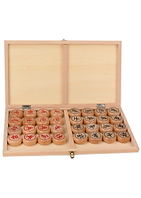 [HÀNG CAO CẤP - GỖ TỰ NHIÊN] Bộ Cờ Tướng Gỗ Cao Cấp 40 x 35cm Khắc Nét Tinh Xảo, Chính Hãng dododios