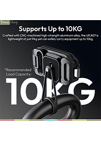 Ulanzi UKA07 - Bộ Kẹp Balo Máy Ảnh GoPro Tháo Nhanh, Bền Nhẹ 94g, Chịu Tải 10kg, Tương Thích Uka & F38 - Hàng Chính Hãng