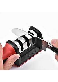 Dụng cụ mài dao kéo KGZ08 đa năng cực sắc bén dễ sử dụng, tốc độ nhanh tiện lợi (màu ngẫu nhiên) 3rãnh- Hàng chính hãng