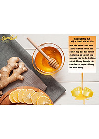 Kẹo Gừng Mật Ong Manuka Only Nature 16.5Gr (5 viên/ Túi)