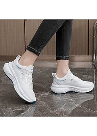 Giày thể thao nữ, giày chạy bộ đế êm nhẹ, thoáng khí đế cao su đúc, chống trơn trượt hạn chế mòn  – GNU2066