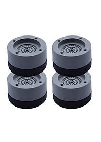 Đế chống rung máy giặt, chân máy giặt chân bàn 4 miếng cao su cao cấp, chống rung chống ồn chống trơn trượt (Giao màu ngẫu nhiên)