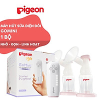 Máy hút sữa điện đôi GoMini Pigeon (HSD: 03/2025)