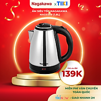 Ấm Siêu Tốc Nagakawa NAG0308 (1.8 Lít) - Hàng Chính Hãng
