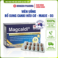 2 Hộp Thực phẩm bảo vệ sức khỏe Magcaldi Bổ sung canxi, magie và vitamin D3 dành cho phụ nữ mang thai, trẻ em và người lớn