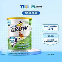 Sữa bột Similac 2 900g/lon Dinh Dưỡng 5G Mới dành cho trẻ 6-12 tháng tuổi