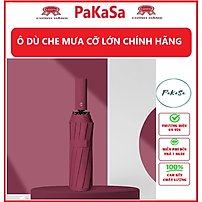 Ô dù che mưa cỡ lớn tự động đóng mở, gấp gọn tiện lợi - Thiết kế mở ngược chống ướt khi mở, gập - Hàng Chính Hãng PaKaSa