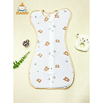 Nhộng Chũn, Nhộng Ngủ Thông Hơi MANNY Vải Thở Mềm Mại, Co Giãn Thoáng Khí Và Khóa 2 Chiều Tiện Lợi Cho Bé Dưới 6 Tháng