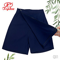 Chân váy học sinh Amazing, có quần bên trong, váy rời bé gái cấp 1, đồng phục đi học, lưng chun phía sau, có size lớn đến 60kg