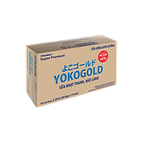 Thùng 48 hộp sữa YOKOGOLD pha sẵn 110ml