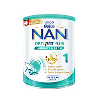 Sữa bột Nestlé NAN OPTIPRO PLUS 1 800g/lon với 5HMO Sản Xuất Tại Thụy Sĩ (0 - 6 tháng)