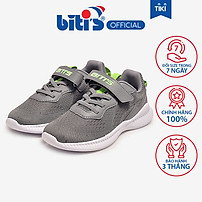 Giày Thể Thao Bé Trai Biti's BSB002600XAM (Xám)