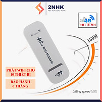 Cục phát wifi từ sim 3G, 4G USB Modem ,USB phát Wifi 4G LTE từ Sim 4G, Dcom phát wifi tốc độ cao, phủ sóng rộng- Hàng Nhập Khẩu