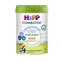 Sữa bột công thức HiPP 4 Organic Combiotic 800g cho bé từ 3 tuổi