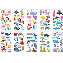 Sticker hình xăm dán chống nước cho bé trai và bé gái nhiều họa tiết ngộ nghĩnh đáng yêu cho bé thỏa sức sáng tạo – SST006