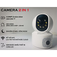 Camera Yoosee WiFi 2 Mắt Siêu Nét - Xem 2 Màn Hình Cùng Lúc - Hàng Chính Hãng