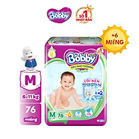 Tã/bỉm quần Bobby 3mm Mega Jumbo Gạo non M76
