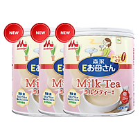 Combo 3 lon Sữa Bầu Morinaga E-Okasan Hương Trà Sữa 800g