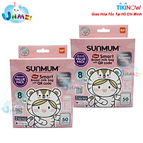 Combo 2 hộp túi trữ sữa Sunmum Thái Lan