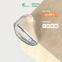 Bịt góc bàn, bọc cạnh bàn silicon Ecodeals - Tránh va đập, an toàn cho bé và người già - 1 cái