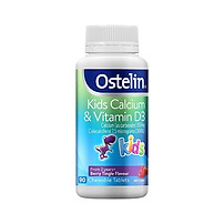 Canxi & vitamin D Ostelin Kids Úc cho bé từ 2 tuổi (90 viên)