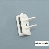 Nút Bịt Ổ Điện Babyup an toàn cho bé, nhựa ABS cao cấp, có móc kéo (Bộ 10 cái), loại 2 chân 3 chân chống giật nhỏ gọn chắc chắn