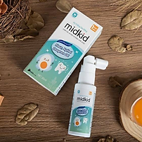 Combo 2 Chai Midkid 30ml Xịt Chống Sâu Răng, Bảo Vệ Và Làm Sạch Răng Cho Bé, Thay Thế Kem Đánh Răng