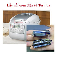Lẫy nồi cơm điện Toshiba và nắp thoát hơi nồi cơm RC-10NMF/RC-18NMF/RC-18NTF - Hàng chính hãng