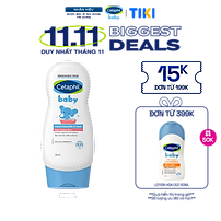 Sữa tắm dưỡng ẩm dịu lành cho bé Cetaphil Baby Moisturizing Bath & Wash 230ml