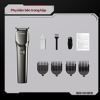 Tông đơ cắt tóc đa chức năng Enchen Beardo2 chất liệu thép không gỉ nhiều cữ linh hoạt - Hàng chính hãng
