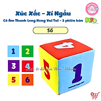 Đồ Chơi Vải Xúc Xắc Xí Ngầu Có Âm Thanh Leng Keng Vui Tai Cho Bé - Pipo Vietnam