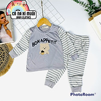 SIZE(9-30kg)Bộ COTTON Lạnh Dài Tay Hàng Chuẩn Dể Thương Cho Bé Gái Bé Trai