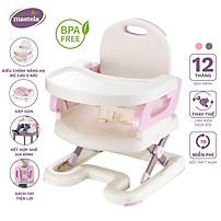 Ghế ăn dặm cho bé gấp gọn và nâng hạ độ cao Mastela 7110 - 7112 - Ghế tập ăn dặm đạt chuẩn ASTM Mỹ BPA Free