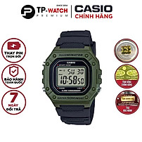Đồng Hồ Nam Casio W-218H-3AVDF Dây Nhựa
