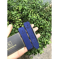 GIÁ HỦY DIỆT Dây đồng hồ HUBLOT nam lót da lộn xanh dương case 42 size 19 - 25 - 22