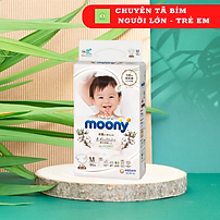 Tã Dán Moony Natural Bông Organic M46 (46 Miếng)