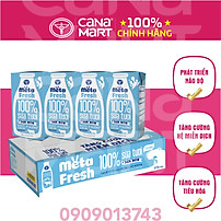 Thùng sữa tươi Nutricare Meta Fresh Ít Đường sữa non tăng cường miễn dịch