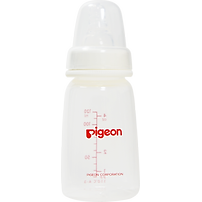 Bình sữa cổ hẹp PP vuông Pigeon 120ml/240ml