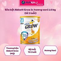 Sữa bột Abbott Grow 2+ hương vani 1.6 kg (từ 2 tuổi)