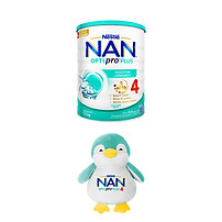Sữa bột NAN OPTIPRO PLUS 4 Nestle Bé 2-6 tuổi 1500g/lon Giúp tiêu hóa tốt