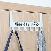 Móc treo quần áo gắn sau cửa nice day 6 chấu Hobby home decor MTGC